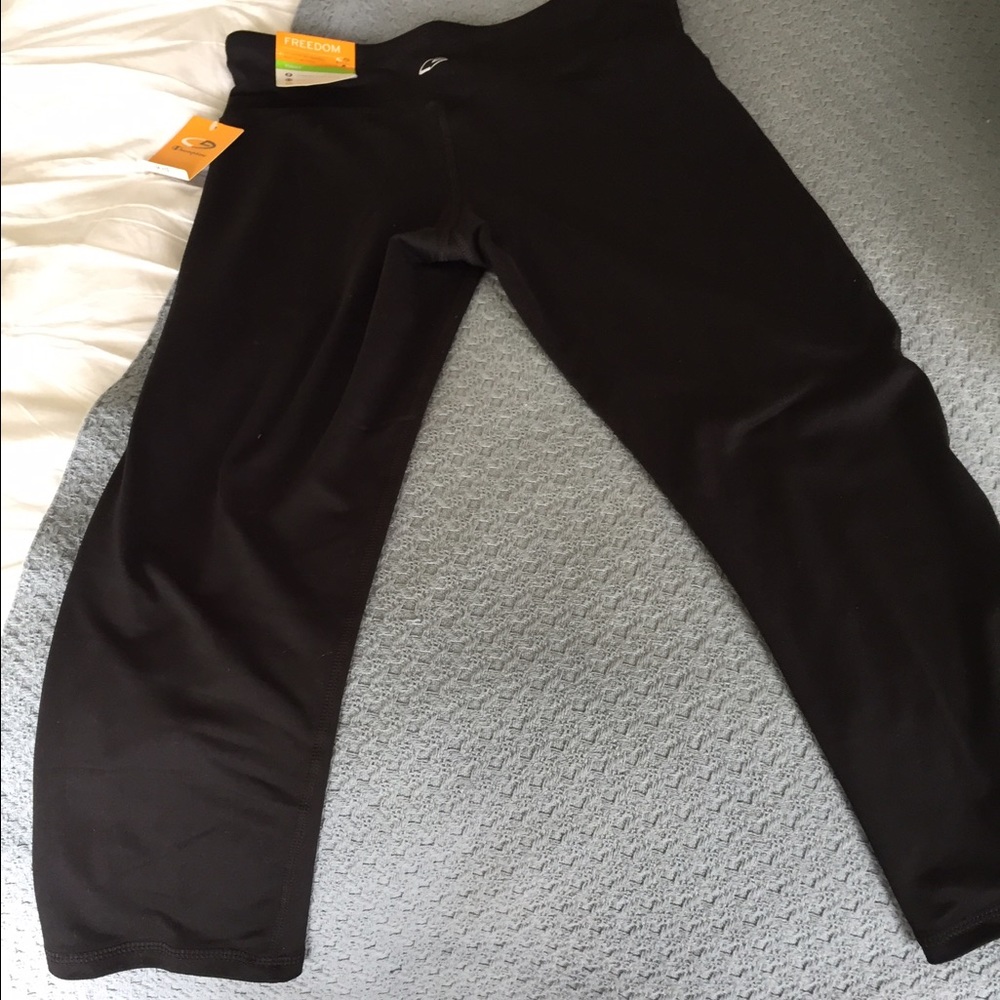 Black Cropped Leggings Target Brand New