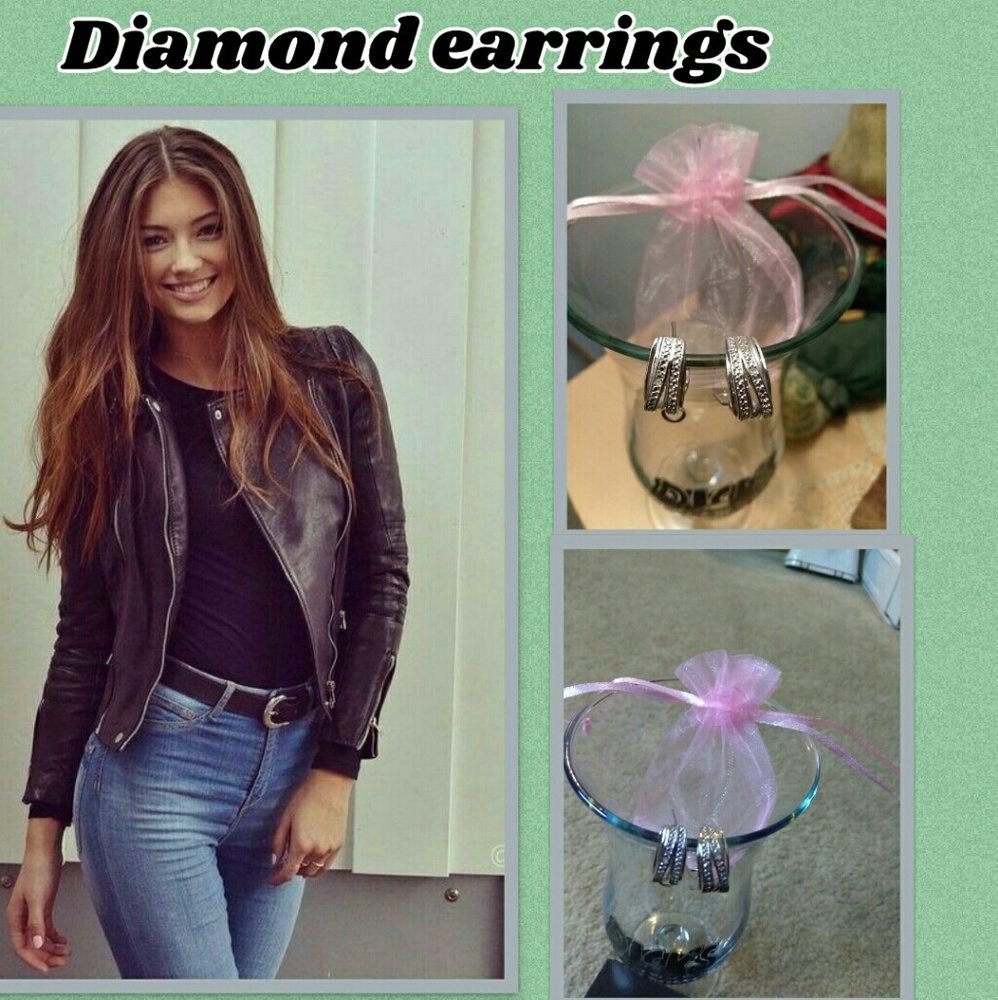 LITTLE DIAMOND EARRINGS