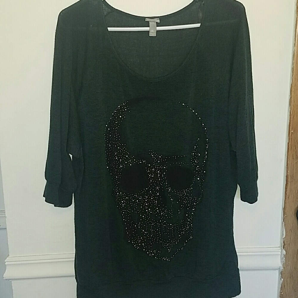 Diamond skull tunic