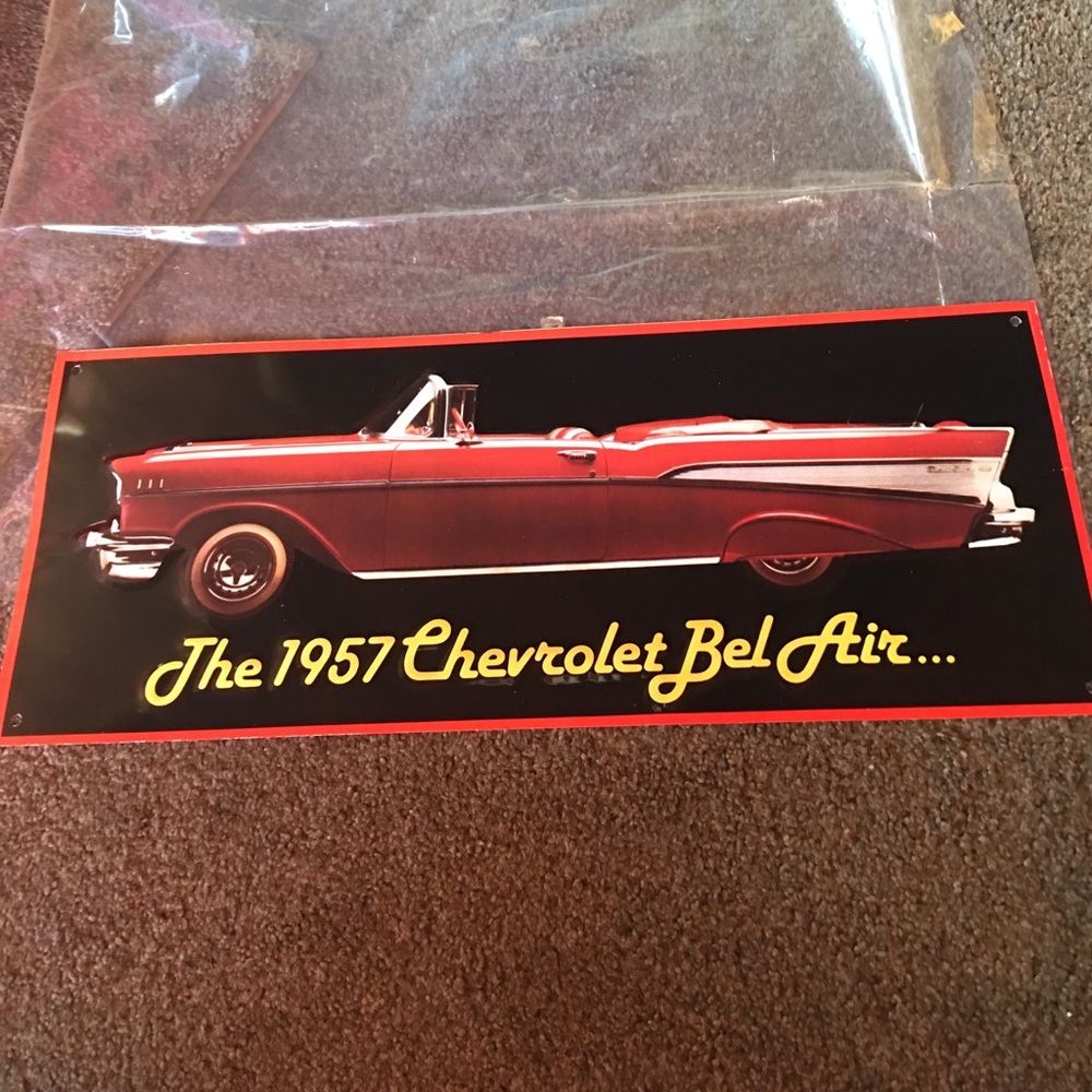 Vintage metal sign "Made in the U.S.A."
