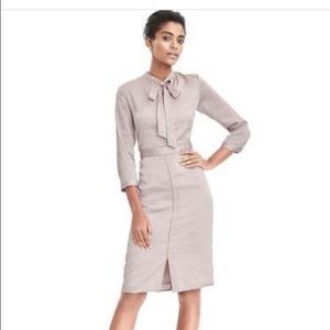 ISO! Banana Republic tie-neck dress 2/4p