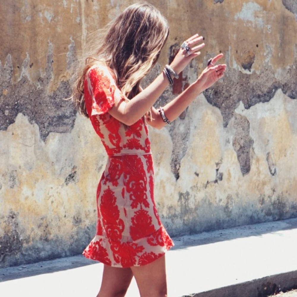 For Love & Lemons San Marcos Mini Dress sz Small