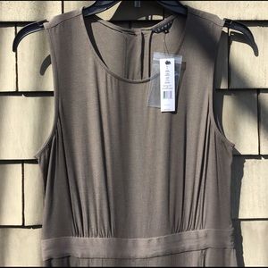 Theory dress with drop waist pleats. New with tags