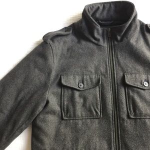 Gap Mens Grey Wool Coat