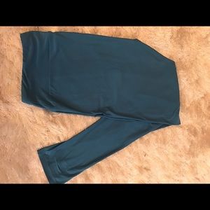 Teal blue TC leggings. Lularoe