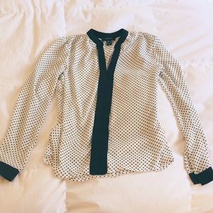 Chiffon Polka Dot Top