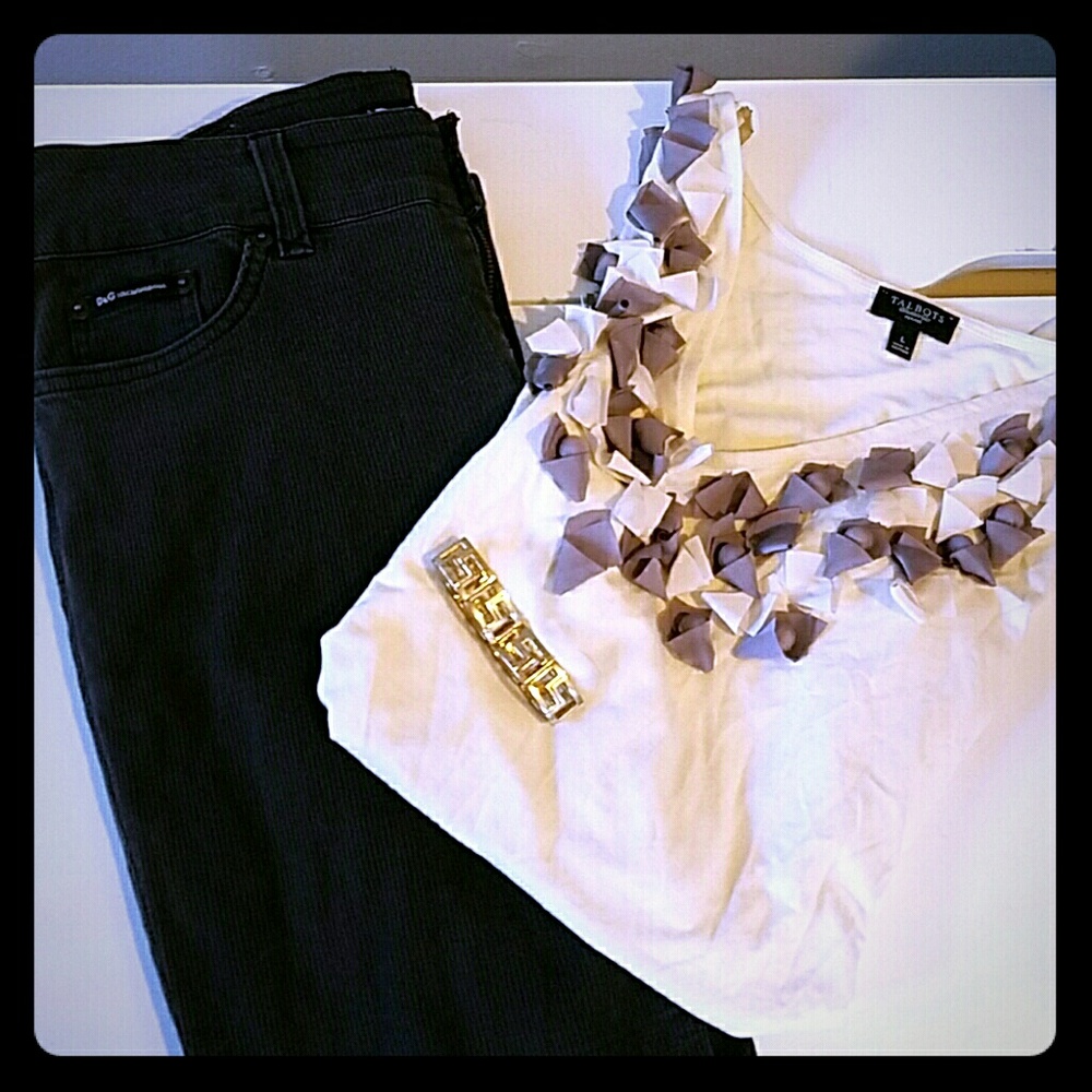 Dolce & Gabana Courderoy Bootcut Pants