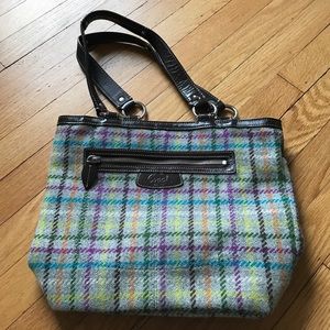 Multi-color Coach Purse