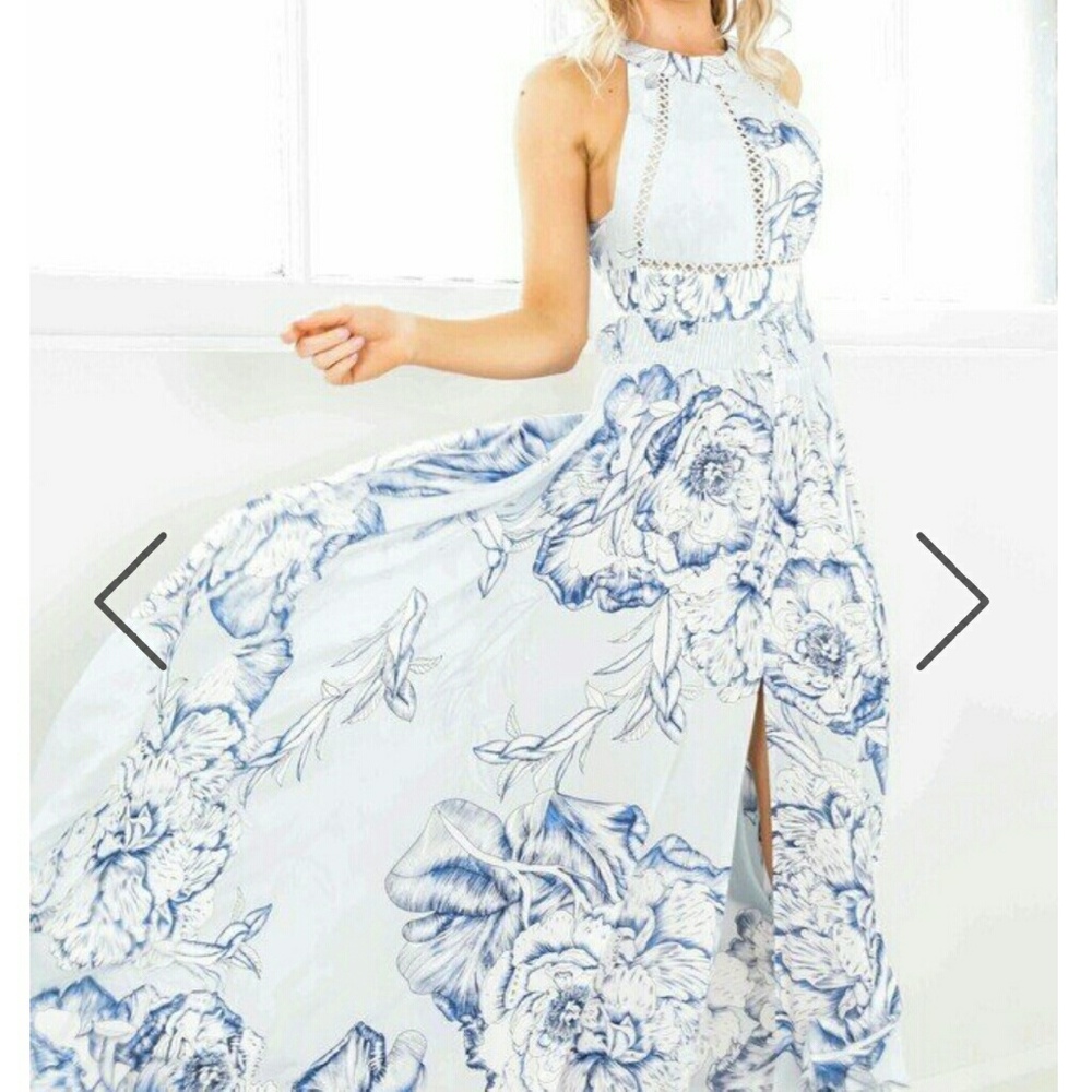 Floral Maxi. NEVER WORN!