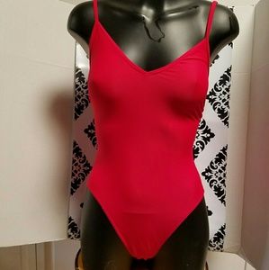 Red Women Bodysuit