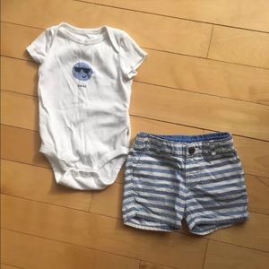 12-18m baby Gap outfit