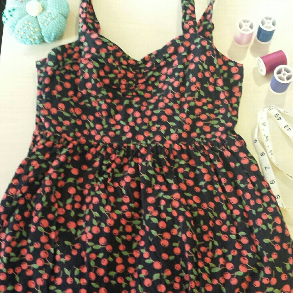 Rockabilly cheery dress