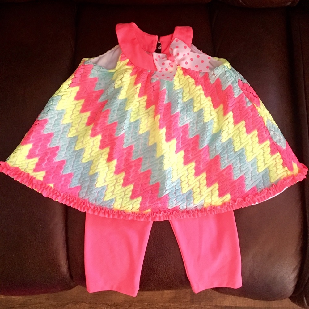 18 Month Neon Outfit