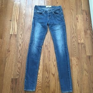 Hollister medium washed skinny jeans