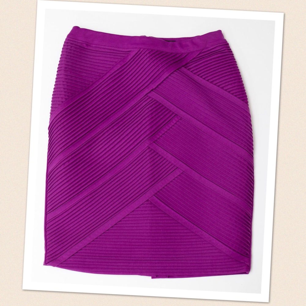 Lane Bryant Purple Pencil Skirt - Size 14