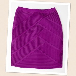 Lane Bryant Purple Pencil Skirt - Size 14
