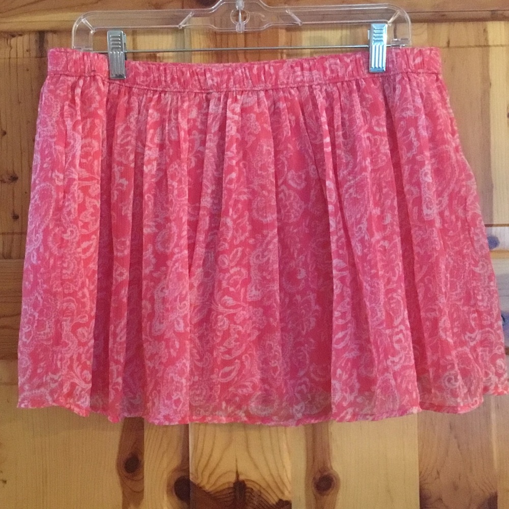 A&F Pretty Lined Skirt Like New