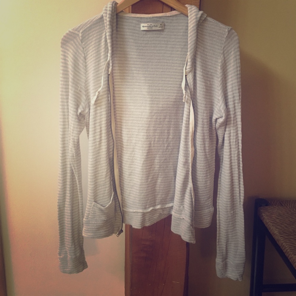 Abercrombie and Fitch zip up sweater