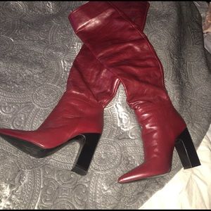Zara over the knee boots
