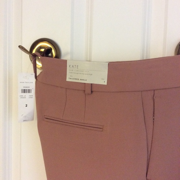 Ann Taylor Kate tailored ankle pants. - Picture 3 of 5