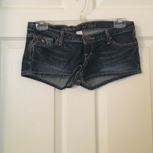 Abercrombie & Fitch Micro Denim Shorts