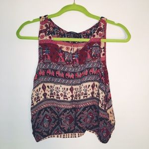 Forever 21 Tribal Print Tank Top
