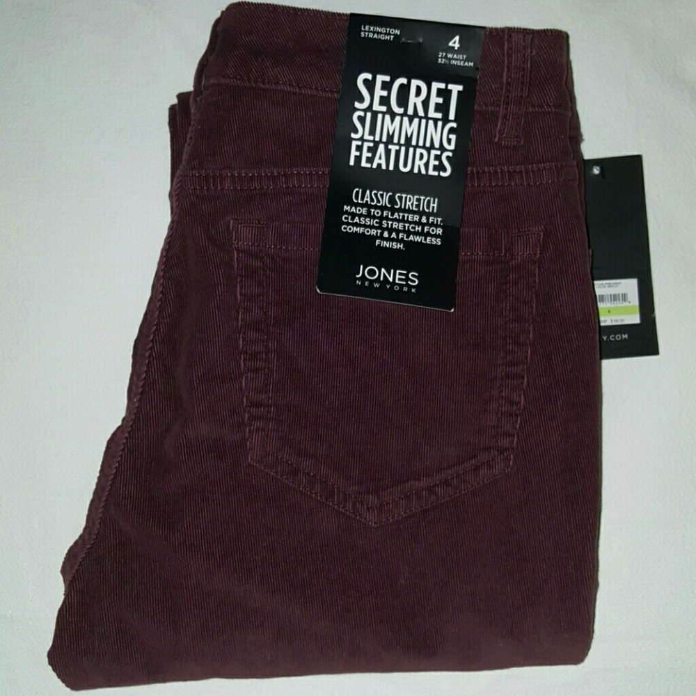 NWT Jones New York Corduroy Pants