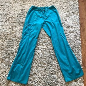 Cherokee workwear teal scrubs