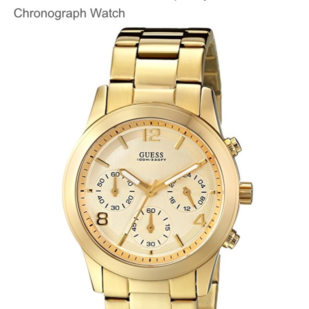 Guess gold watch