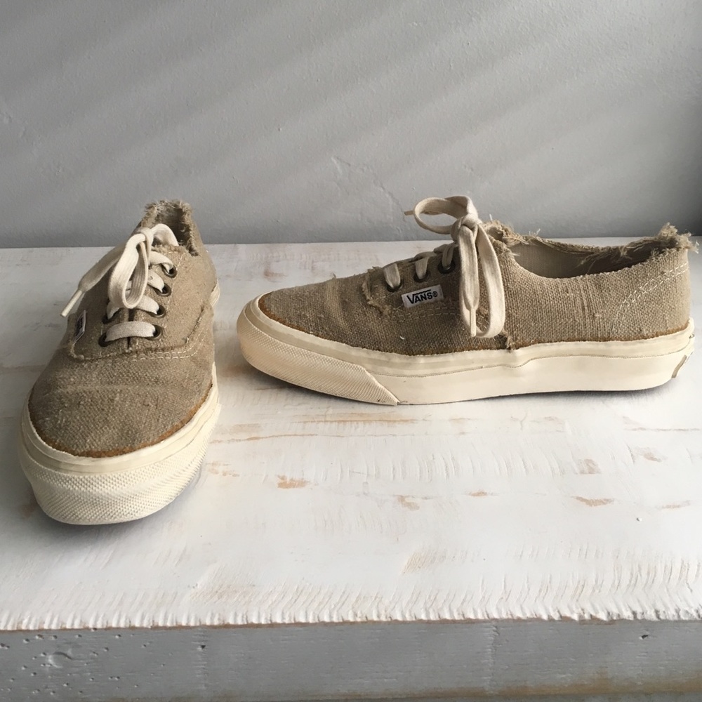 Vans brand keds style sneaker-beige