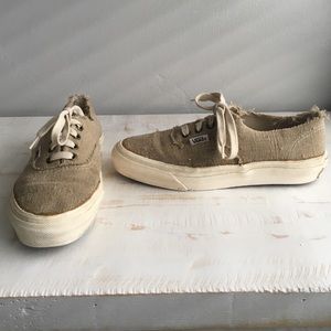 Vans brand keds style sneaker-beige