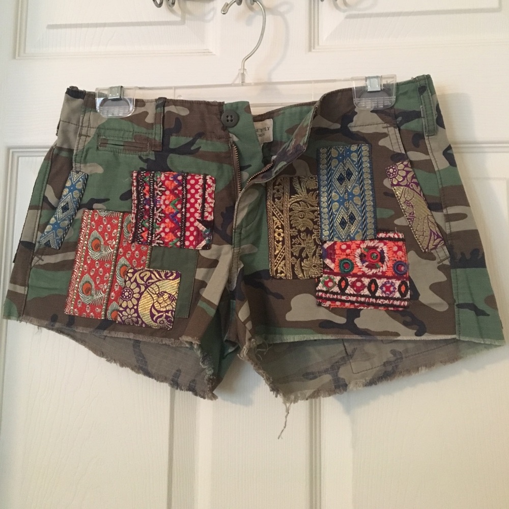 Ralph Lauren Patchwork Camo Shorts - image 1