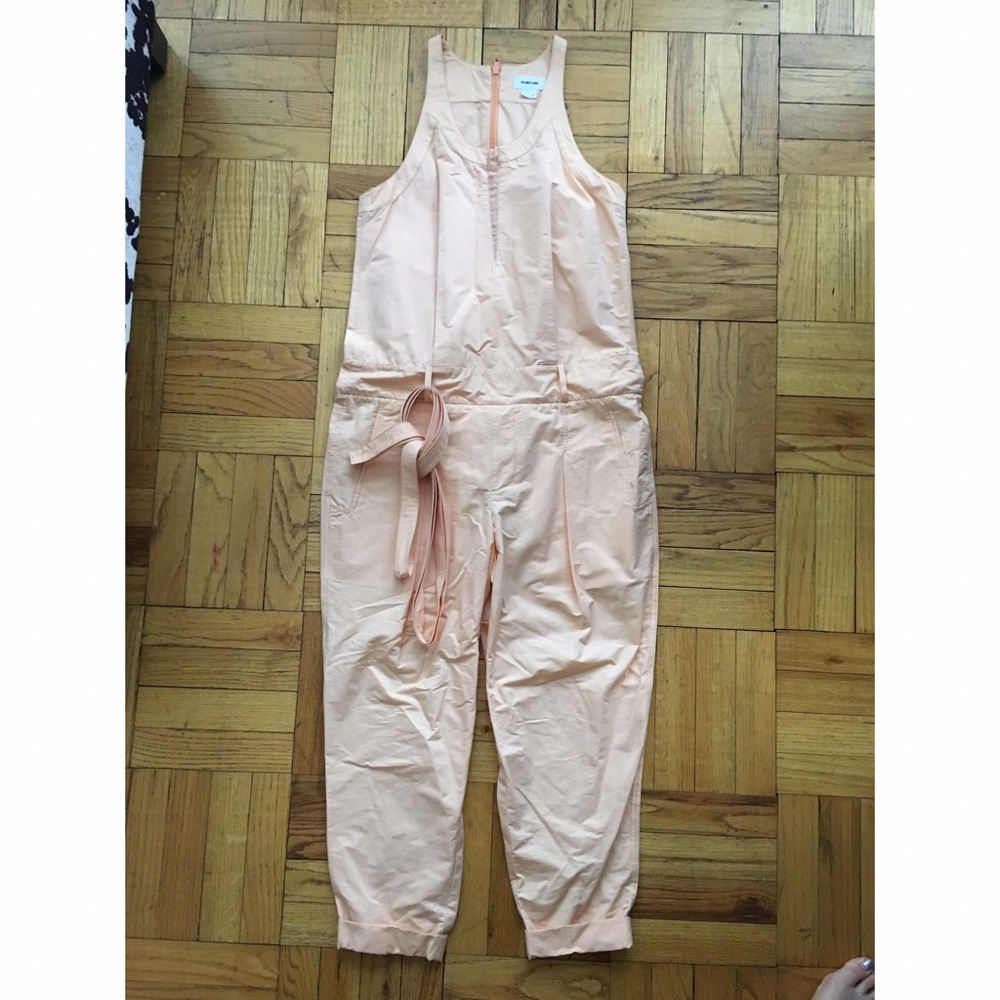 Helmet Lang jumpsuit with belt