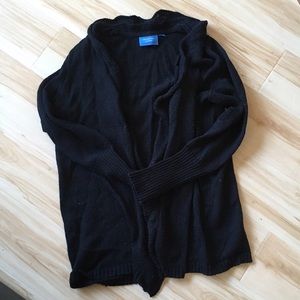Vera Wang Gently Used Black Cardigan