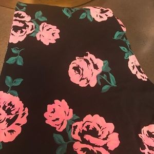 Torrid floral leggings size 0 (L or 12)
