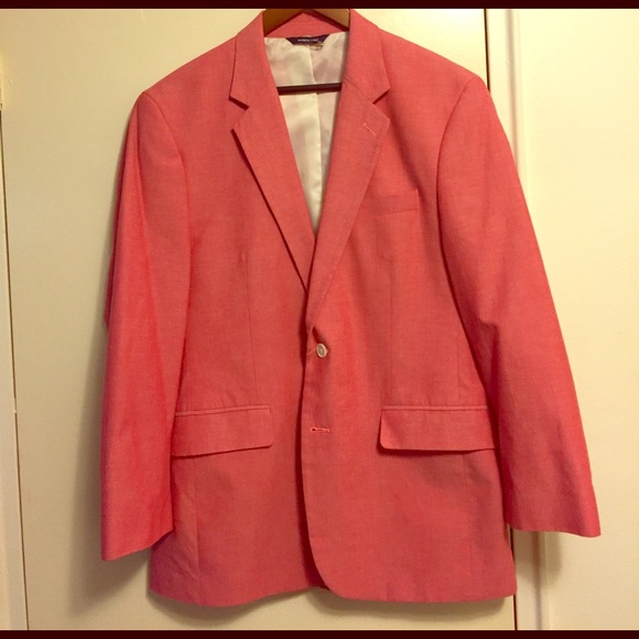 croft barrow suits blazers salmon vineyard red sports coat
