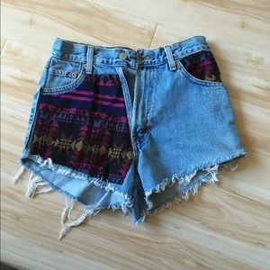 Custom-made Tribal High Waisted Shorts