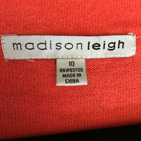 Madison Leigh open front short sweater. - Picture 2 of 2