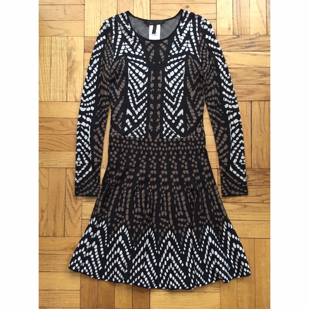 BCBG knit swing dress