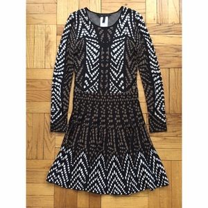 BCBG knit swing dress