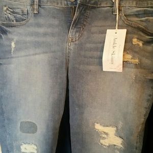 Torrid Skinny Ankle Jeans