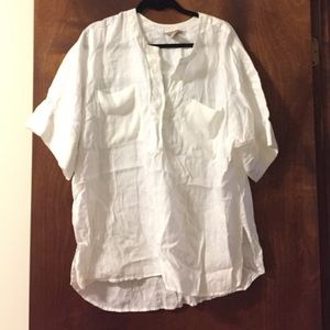 H&M linen blouse