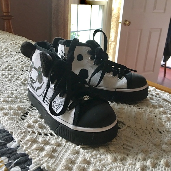 heelys shoes panda bear skate size 12 poshmark heelys size 12