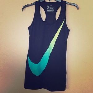 Nike Dri-FIT Glow Racerback Slim Fit Tank Top