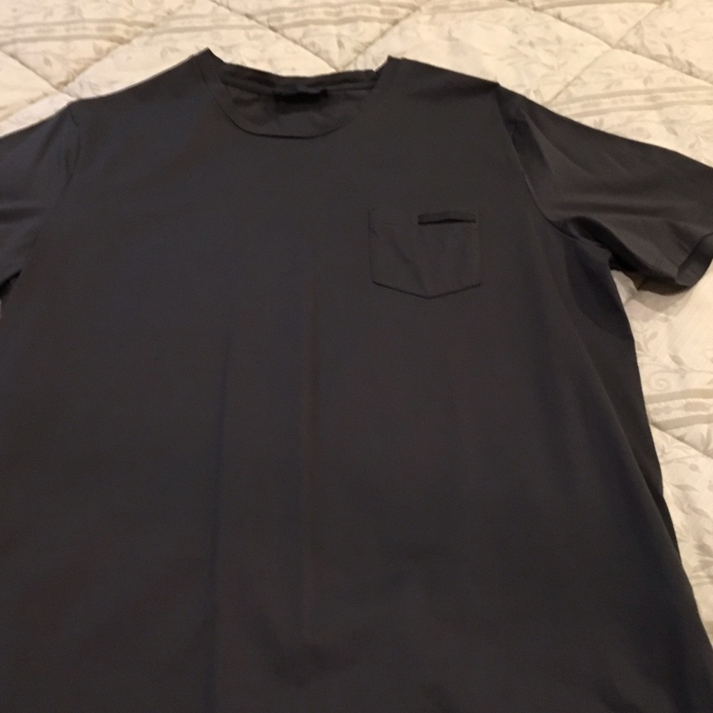 Prada men's black t-shirt with pocket size XXL