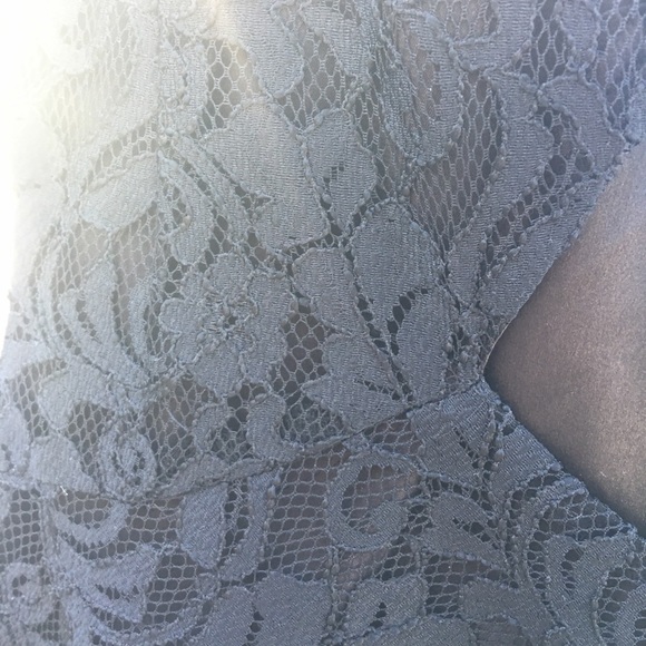 Lace Side-Pleated Dress - Picture 2 of 7