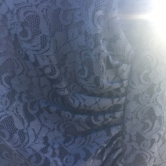 Lace Side-Pleated Dress - Picture 4 of 7