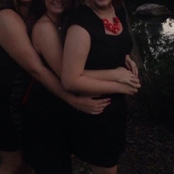 Lace Side-Pleated Dress - Picture 7 of 7