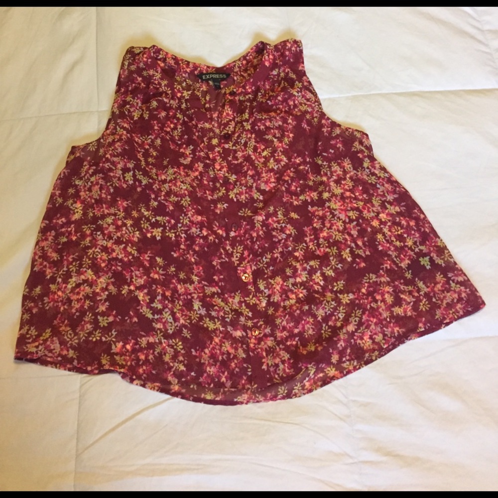 Sheer Express floral top