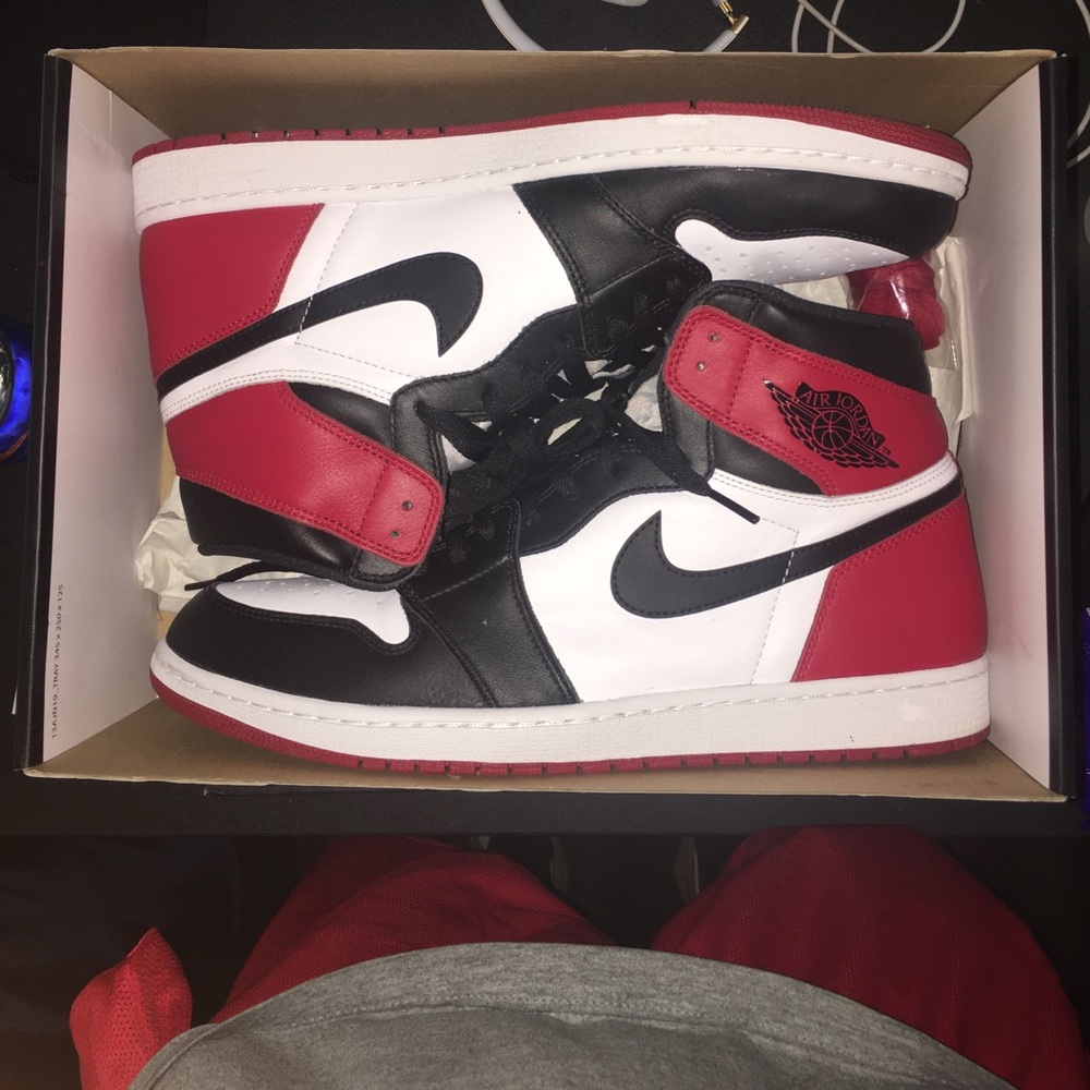 Retro one black toe. TRADES ACCEPTED